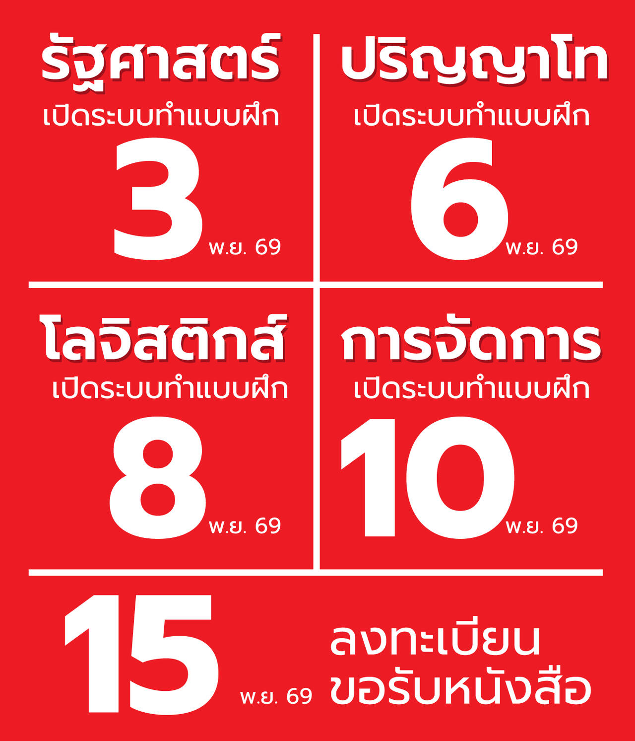 ตารางการดำเนินงาน 2 69